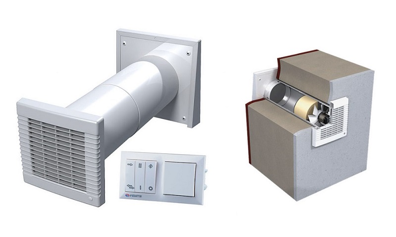 Принудительная вентиляция для сарая Skoggy