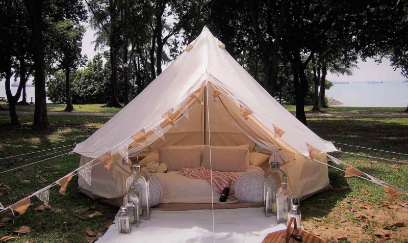 Холщовый шатер