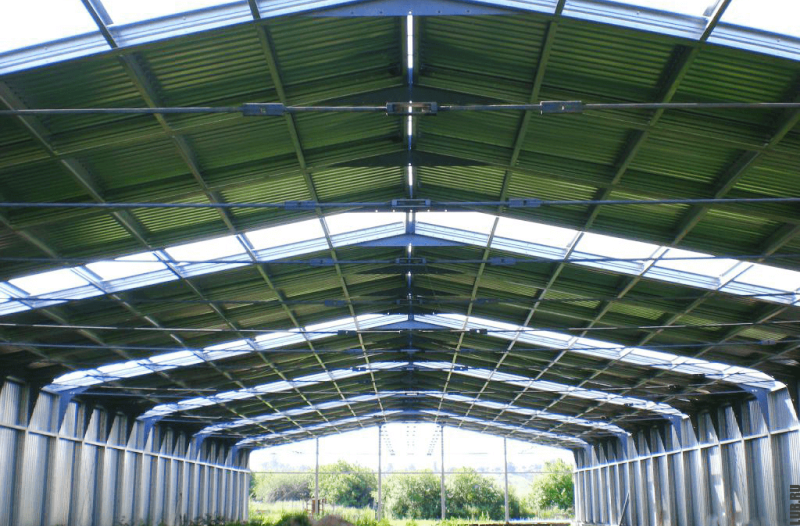 Ангар из ЛСТХ