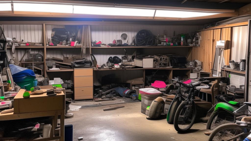 Беспорядок в хозблоке