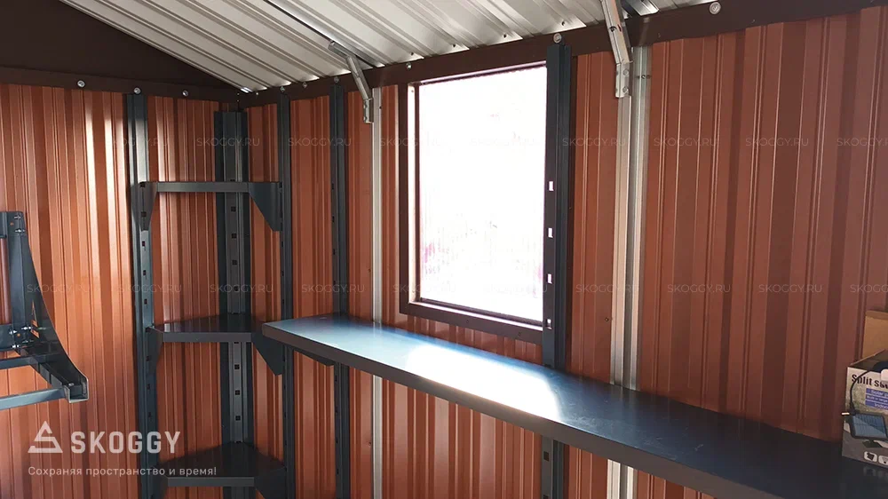 Большая полка металлическая СКОГГИ