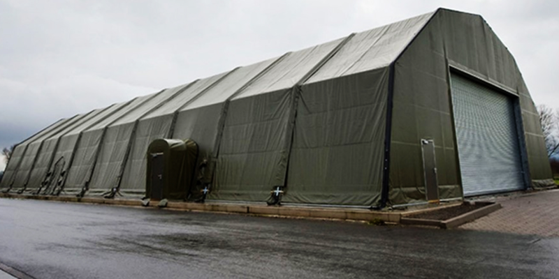 Военный ангар