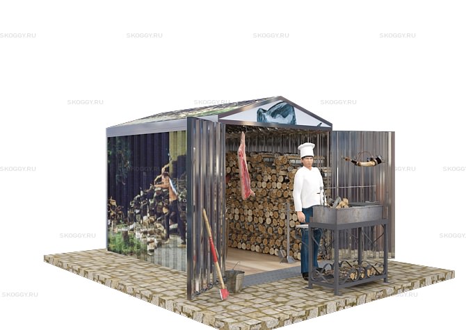 Дровница СКОГГИ