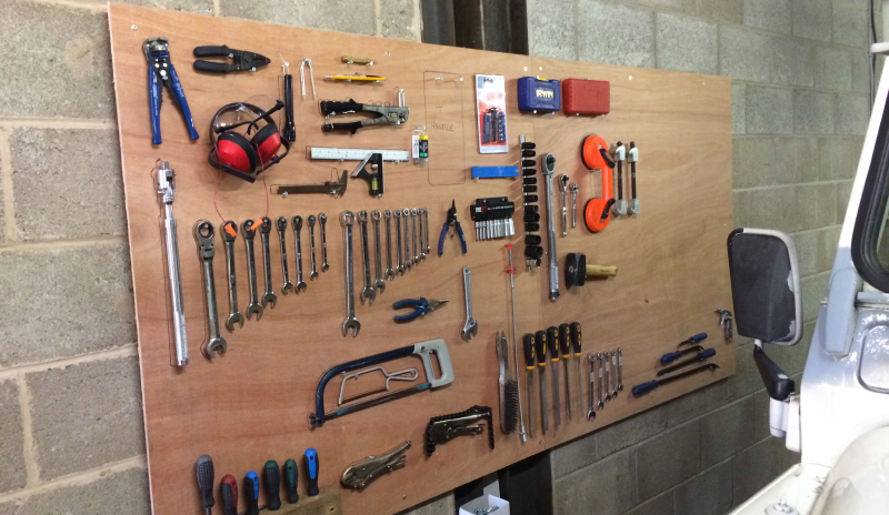 Инструментальная панель на стену