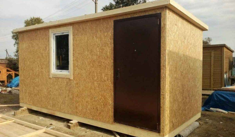 Сарай из OSB