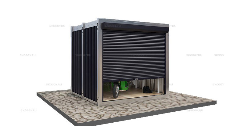 Сборно-разборный гараж