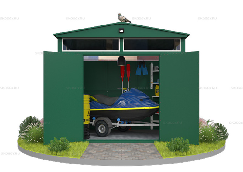 Порошковая окраска для хозблока