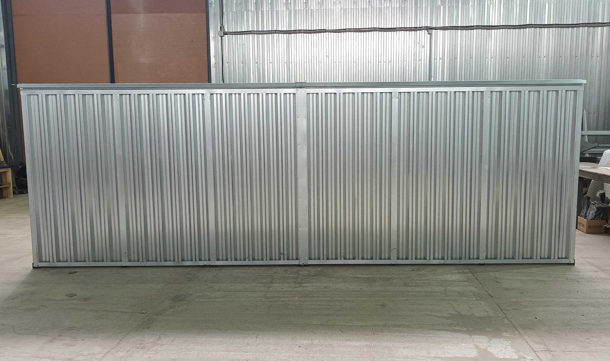 Оцинкованный сборно-разборный контейнер СКОГГИ