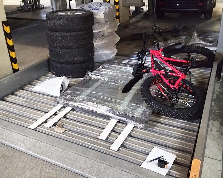 Парковка в Клаус Мультипаркинге