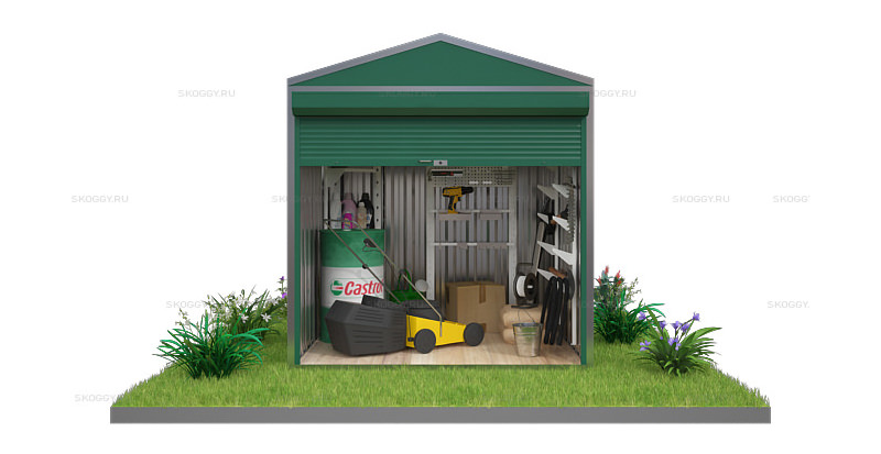 Что хранить в железном сарае?
