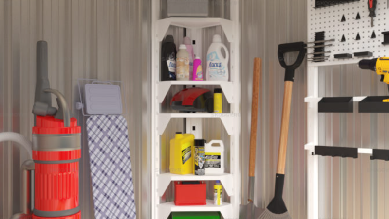 Угловой стеллаж СКОГГИ