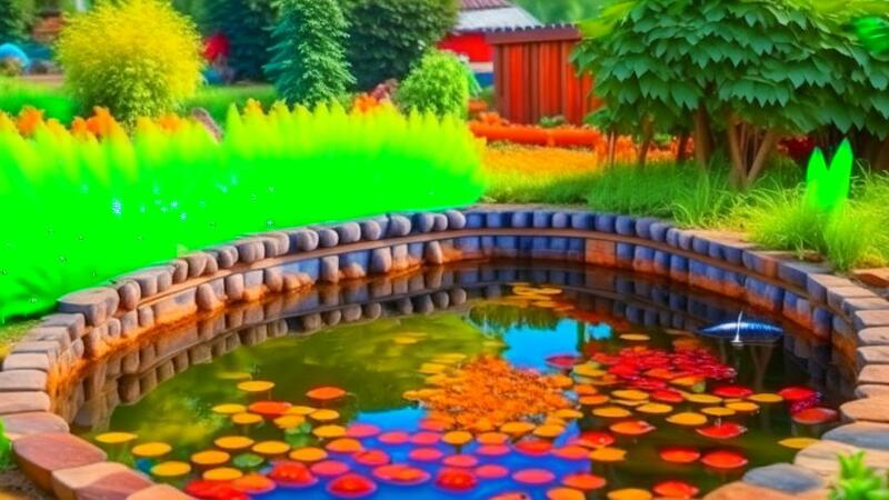 рыбы и растения