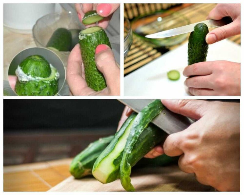 Метод доения огурца