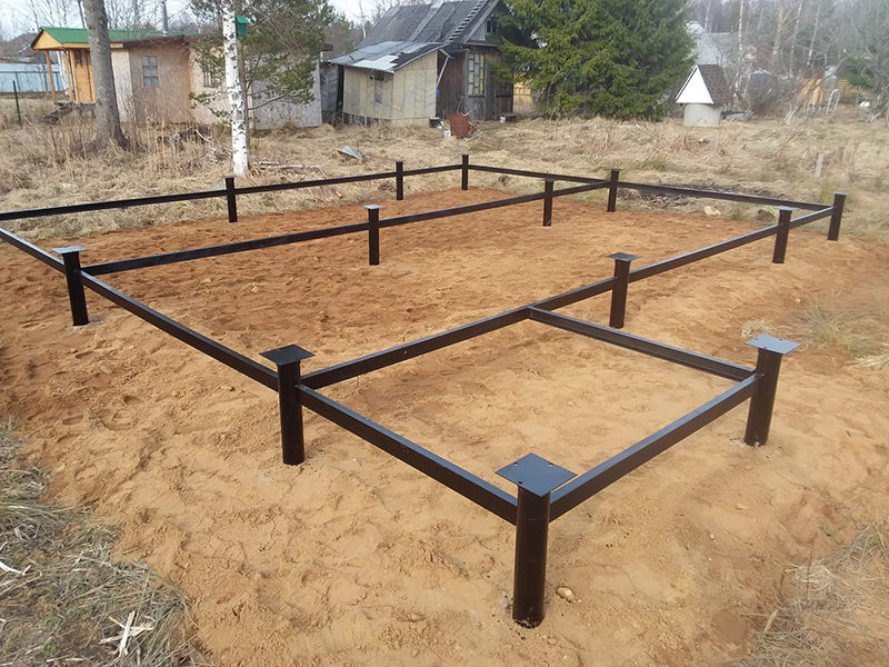 Винтовой фундамент