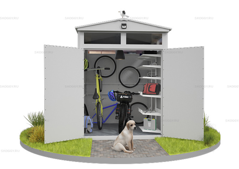 Сарай для садовых инструментов