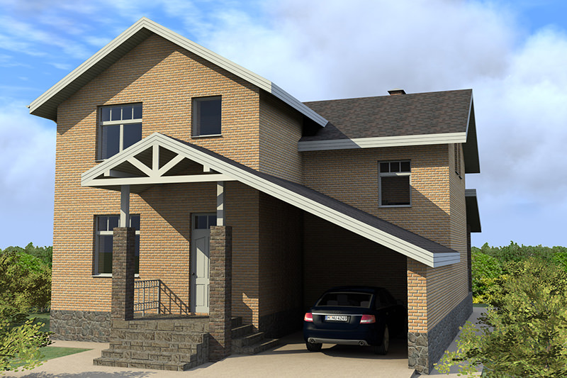 Фото проектов гаража на даче