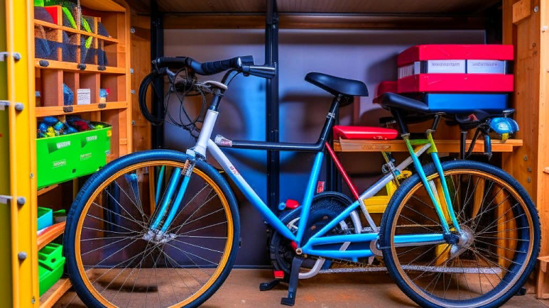 Мебель для хранения велосипедов