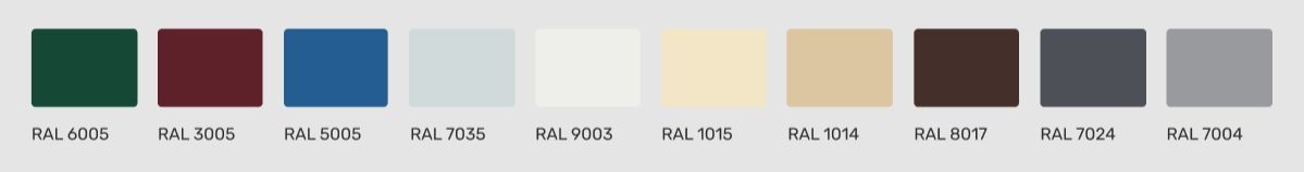 Палитра RAL SKOGGY