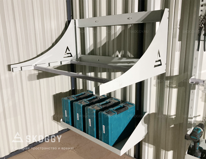 Система хранения шин на направляющих