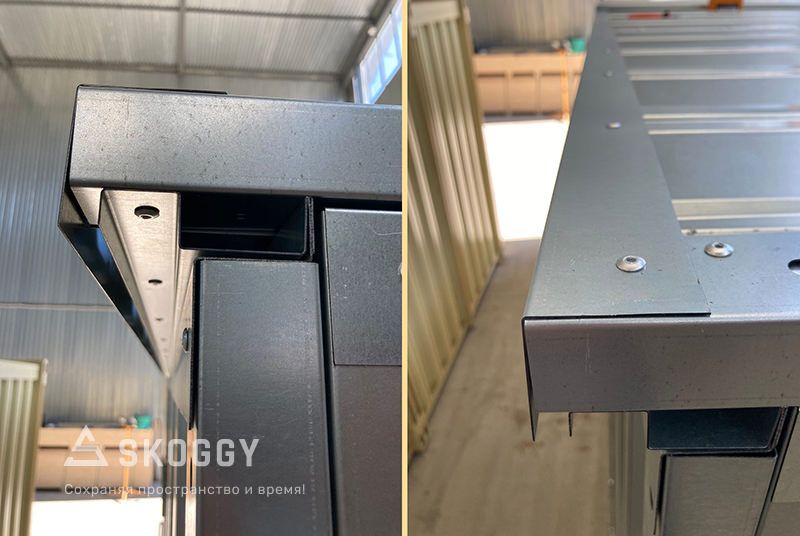 Водосток на контейнерах SKOGGY