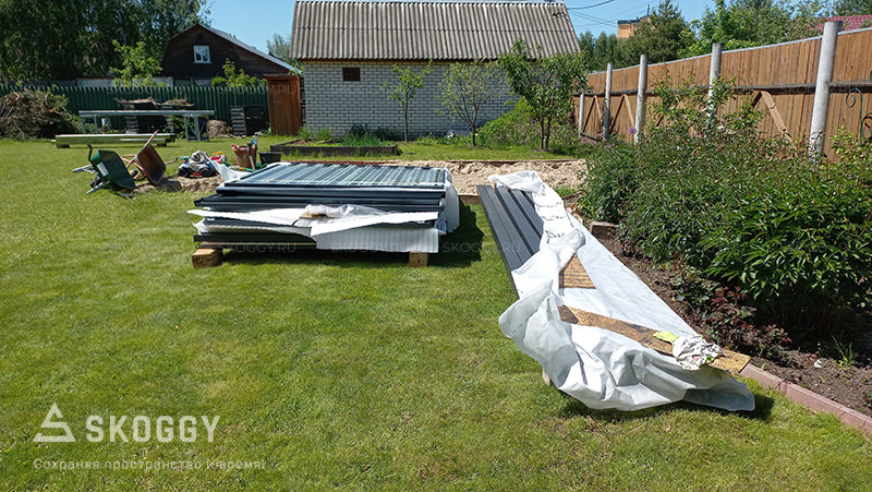 Сборно-разборный хозблок