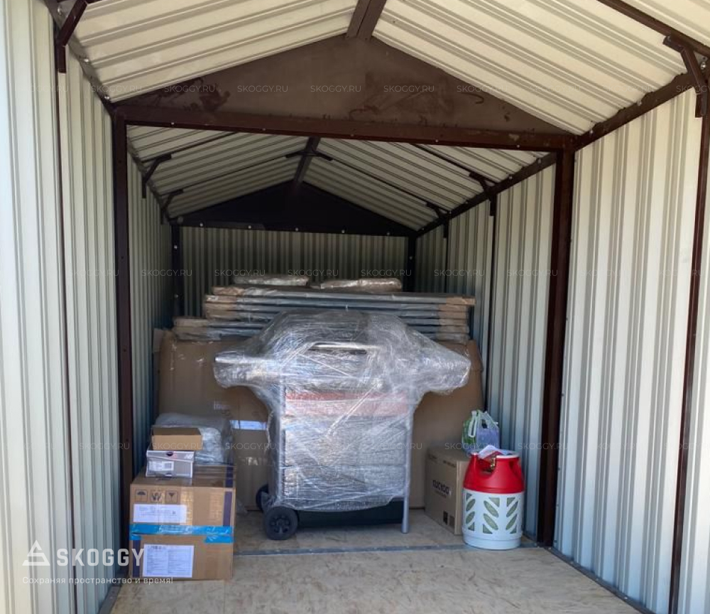 Обшивка сарая профилированным листом