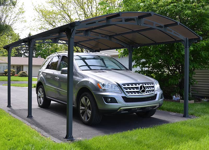 Гараж из поликарбоната