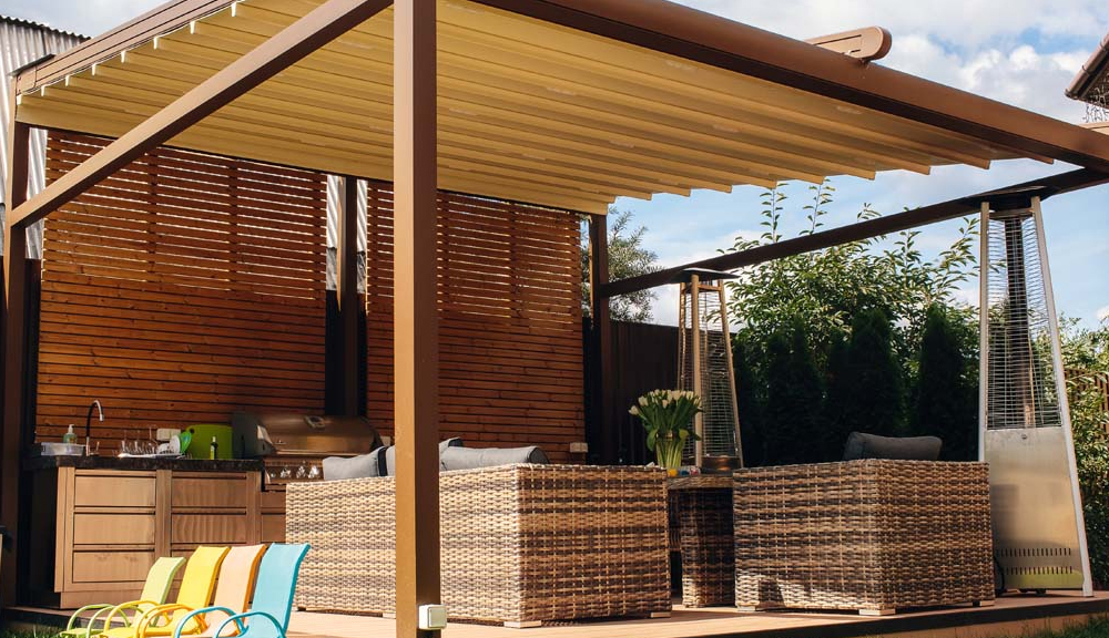 Системы хранения на террасе