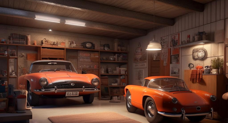 Проводка коммуникаций в гараже