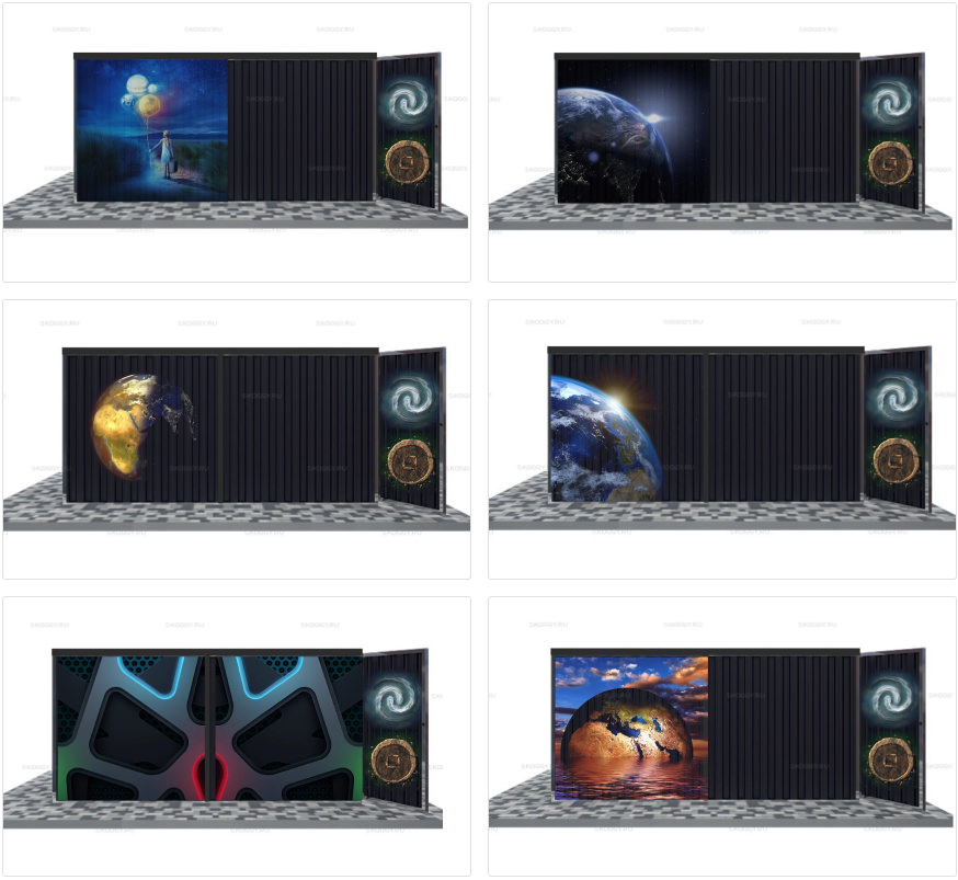 Варианты космического дизайна