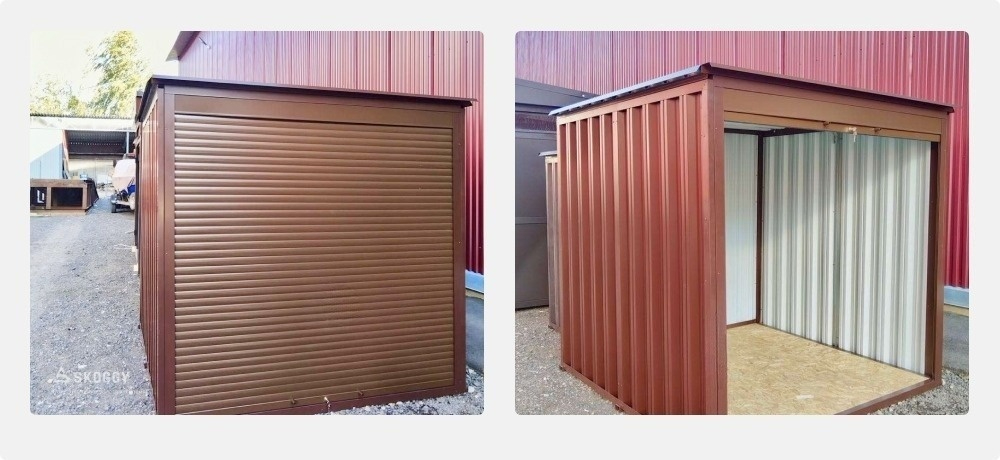 Сарай SKOGGY с рольставнями