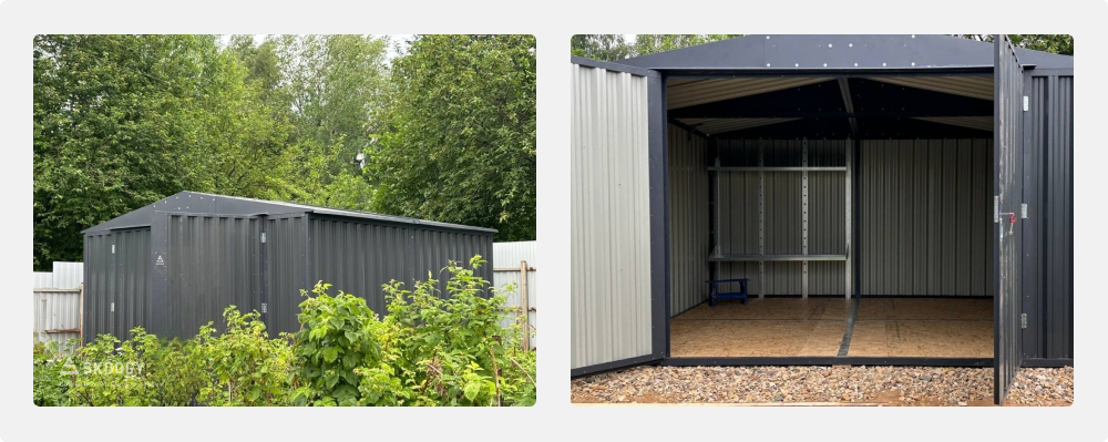 Автомобильный гараж СКОГГИ