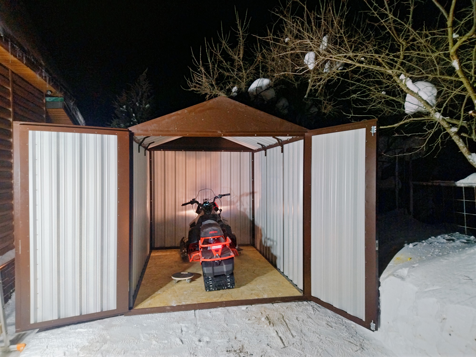 Быстровозводимый гараж