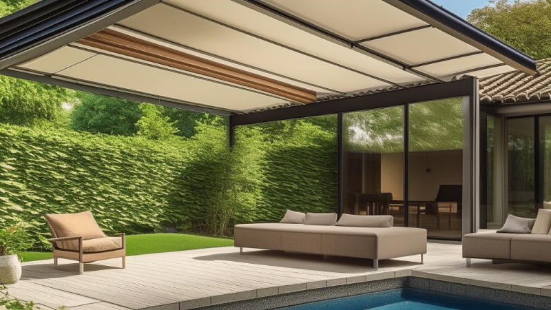 Конструкция навеса