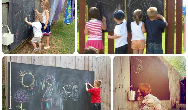 Забор для рисования