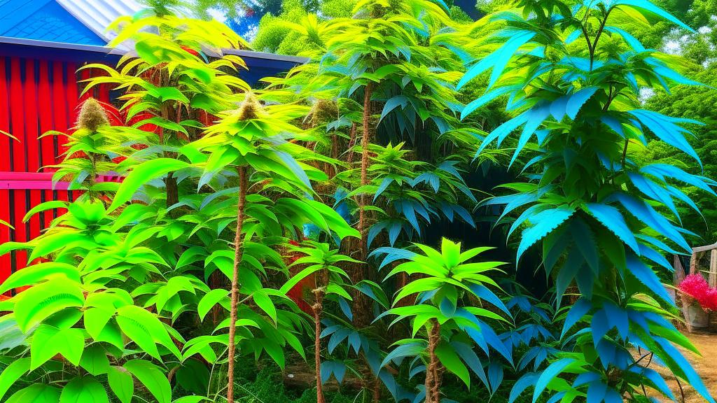 высокие растения