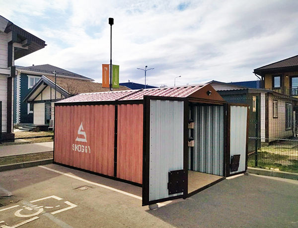 Выставочный блок-контейнер