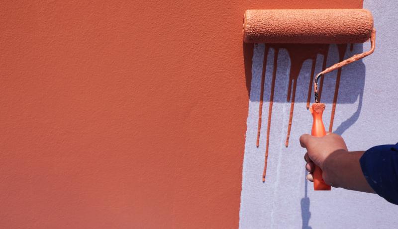 Природные оттенки в окрашивании фасада всегда актуальны