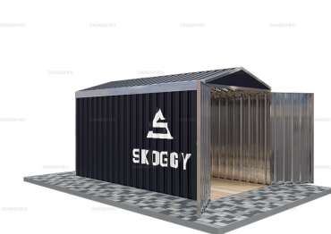 Хозблок с Двускатной Крышей Стандартный SKOGGY 4м
