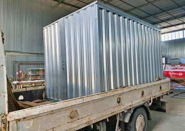 Хозблок из профнастила СКОГГИ для удобрений для дачи в г.Вязьма