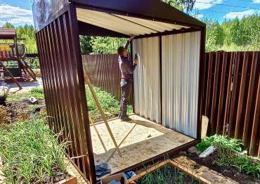 Разборной хозблок СКОГГИ для хранения в д. Соколово, Истра, МО