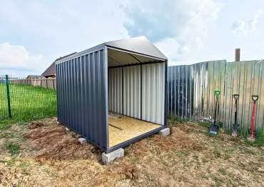 Хозблок металлический SKOGGY разборный для инвентаря в д. Лисья Горка,