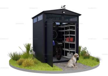 Хозблок с Двускатной Крышей Премиум SKOGGY Mini