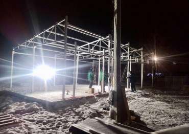 Каркас гаража SKOGGY в г. Плесецк