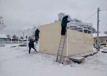 Строительство гаража SKOGGY в г. Плесецк
