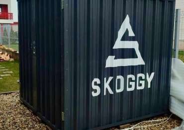 Мини-контейнер для хранения дров в Свинорье, МО