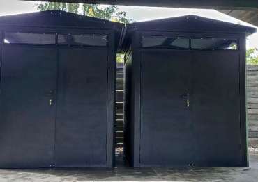 Стильные контейнеры для хранения велосипедов и инвентаря в д. Ожигово, Рузский р-н, МО