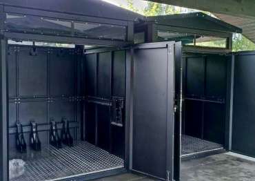 Два стильных контейнера для хранения в д. Ожигово, Рузский р-н, МО