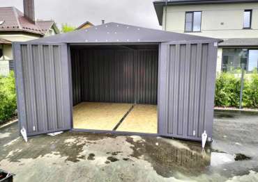 Стильный гараж для заказчика в г. Долгопрудный, МО