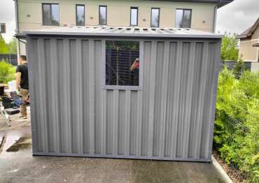 Гараж с увеличенной шириной для мототехники в г. Долгопрудный, МО